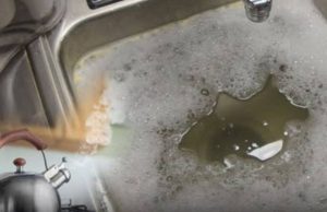 Do this immediately to quickly unclog and remove odors