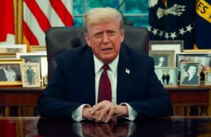 Donald Trump’s address over Charlie Kirk questioned as his ‘finger disappears’ during video