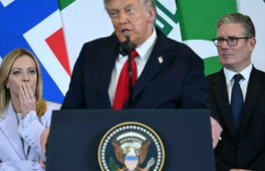 Donald Trump’s ‘disgusting’ remark about Italian PM’s appearance sparks fury as her awkward reaction spotted