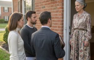 The morning after I bought my $900,000 house, my doorbell rang, and I believed maybe, just maybe, my kids had come to say, “Mom, we’re proud of you.” Instead, I opened the door, and found both of them standing there with a stranger in a charcoal suit and a leather portfolio.