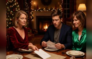 I invited my son and his wife over for Christmas dinner. I gifted him a BMW and handed her a designer handbag. Then my son smirked and said, “Mom, my wife thinks it’s time I teach you a lesson. Don’t expect any gifts from us.”