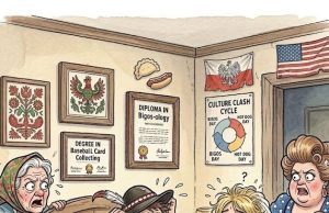 A Polish man married an American woman