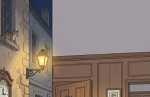 A man is in bed with his wife