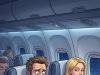 On a flight, a blonde sat next to a lawyer.