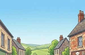 Jimmy was walking down Main Street