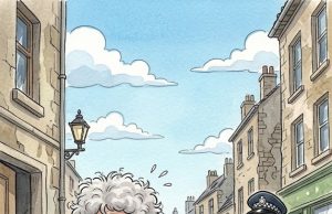 A Little Old Lady Was Walking Down The Street