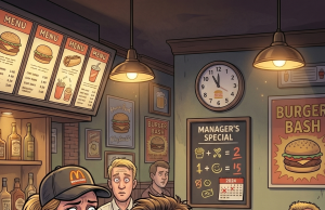 One evening, a man walked into a quiet little bar looking completely miserable.