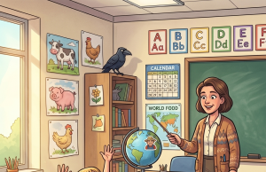 During class, a teacher decided to test the kids with some easy farm animal questions.