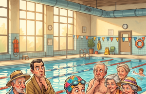 A 50-Year-Old Woman Suddenly Started Taking Swimming Lessons… Her Reason Had Everyone Laughing
