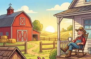 The Young Rooster Challenged the Old One… Big Mistake