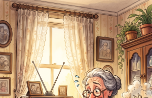 A 5-year-old boy went to visit his grandmother one day.